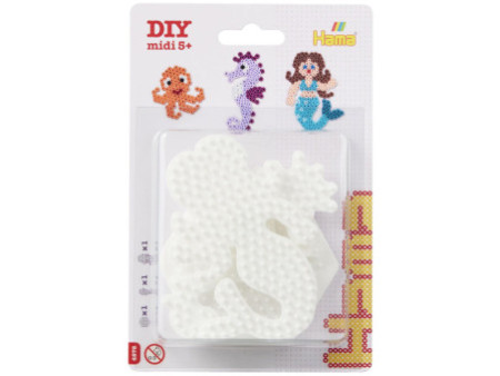 HAMA Plaques pour perles à repasser 'Hexagone, hippocampe,