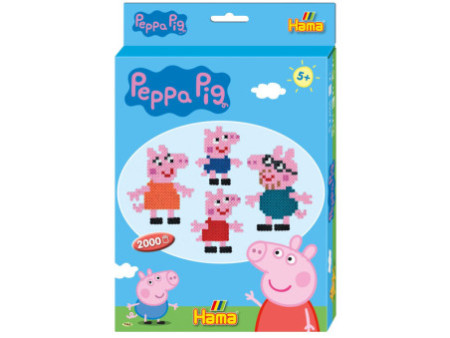 HAMA Perles à repasser midi 'Peppa Pig', coffret cadeau