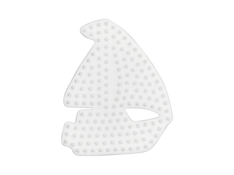 Hama Plaque pour perles midi 'Voilier', blanc