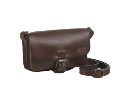 MIKA Sac pour femme ROXY, en cuir, marron