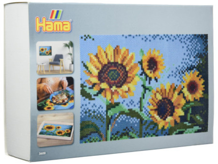 Hama Perles à repasser Art 'Tournesols', boîte cadeau