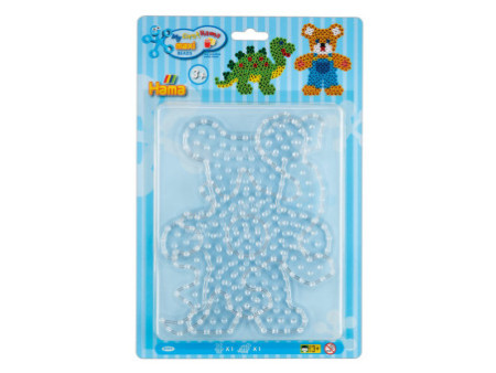 hama Plaques pour perles à repasser 'Ours, dinosaure'