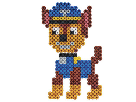 Hama Perles à repasser maxi + plaque 'Paw Patrol', en boîte