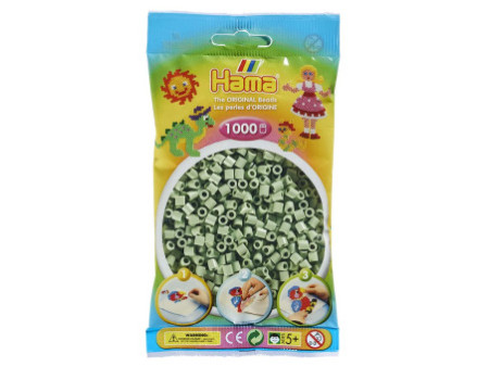 Hama Perles à repasser midi, sachet, eucalyptus