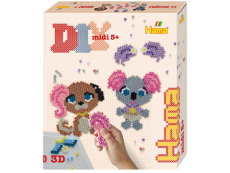 Hama Perles à repasser midi 'Salon de toilettage', coffret