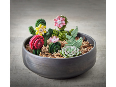 Hama Perles à repasser midi Art 'Succulentes', coffret