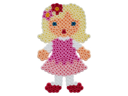Hama Perles à repasser midi 'Petit chien/poupée', en blister