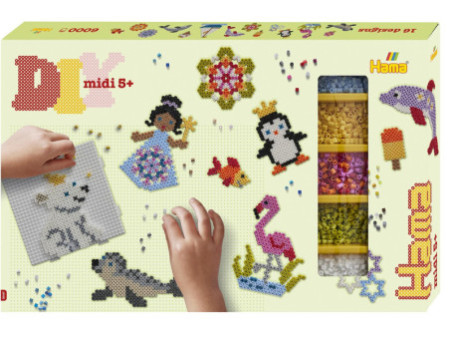 Hama Perles à repasser midi 'Allround', coffret cadeau