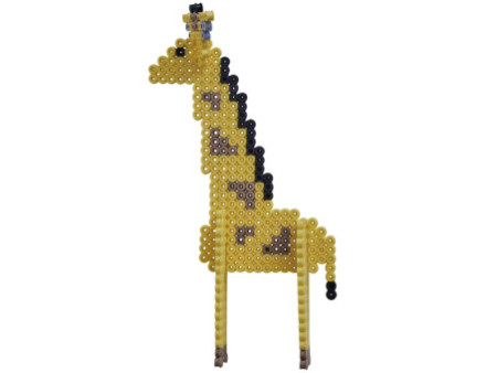 Hama Perles à repasser midi 'Safari', coffret cadeau, 3D