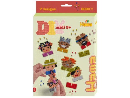 Hama Perles à repasser midi 'Pixel 8', coffret cadeau