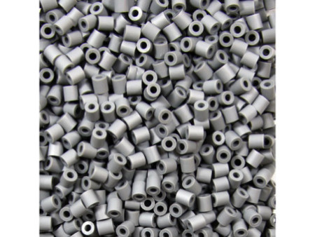Hama Perles à repasser Bio midi, sachet, gris