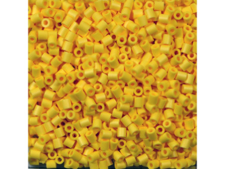 Hama Perles à repasser Bio midi, sachet, jaune pâle