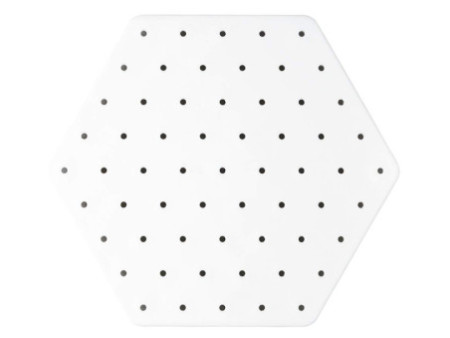 Hama Plaque perforée Maxi Stick 'Hexagone', 140 x 160 mm