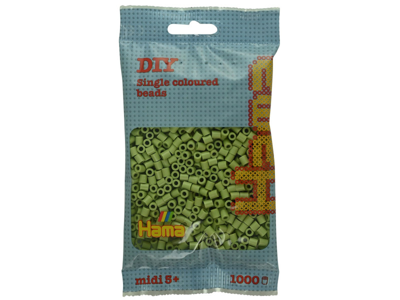 Hama Perles à repasser midi, dans un sachet, matcha