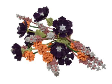 Hama Perles à repasser midi, dans un sachet, bois de rose