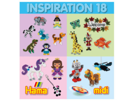 Hama Livre d'inspiration nr.18 pour perles à repasser midi