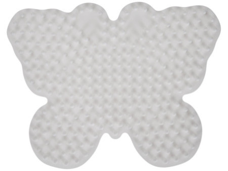 HAMA Plaque pour perles midi 'papillon', blanc