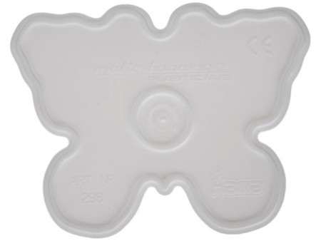 HAMA Plaque pour perles midi 'papillon', blanc