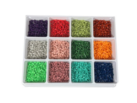 Hama Perles à repasser midi, 'boîte d'assortiment', garni