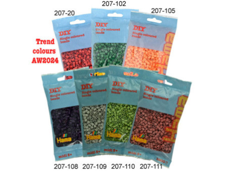 Hama Perles à repasser midi, 'boîte d'assortiment', garni