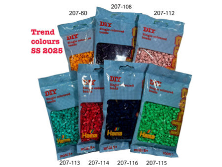 Hama Perles à repasser midi, 'boîte d'assortiment', garni