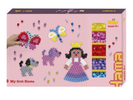 Hama Perles à repasser maxi 'Princesse & Co', coffret cadeau
