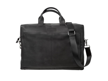 PRIDE&SOUL Sac pour laptop MOVER, cuir, noir
