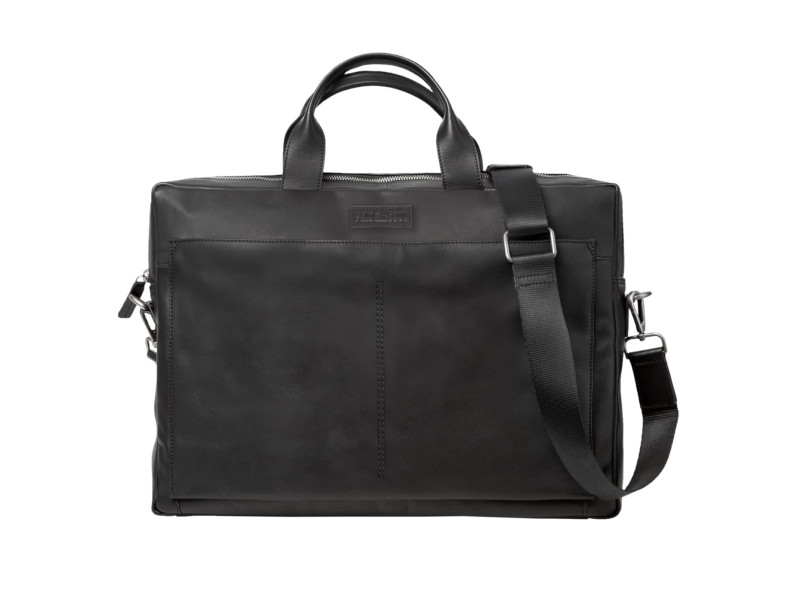 PRIDE&SOUL Sac pour laptop MOVER, cuir, noir