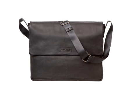 PRIDE&SOUL Sac à bandoulière URBAN, cuir, noir