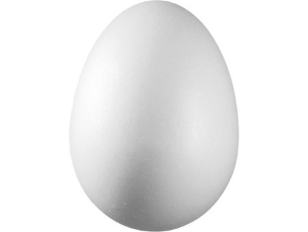 KNORR prandell Oeuf en polystyrène, hauteur: 60 mm, blanc