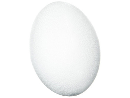 KNORR prandell Oeuf en polystyrène, hauteur: 80 mm, blanc