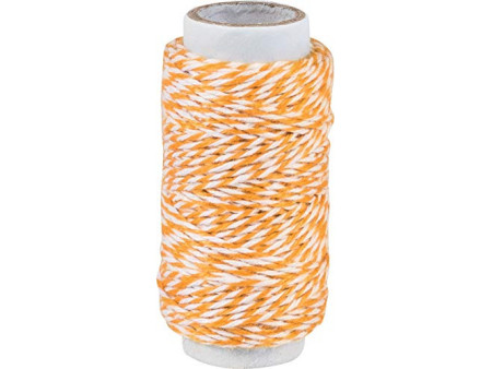 KNORR prandell Ficelle déco / Cordon déco, 20 m, vert foncé