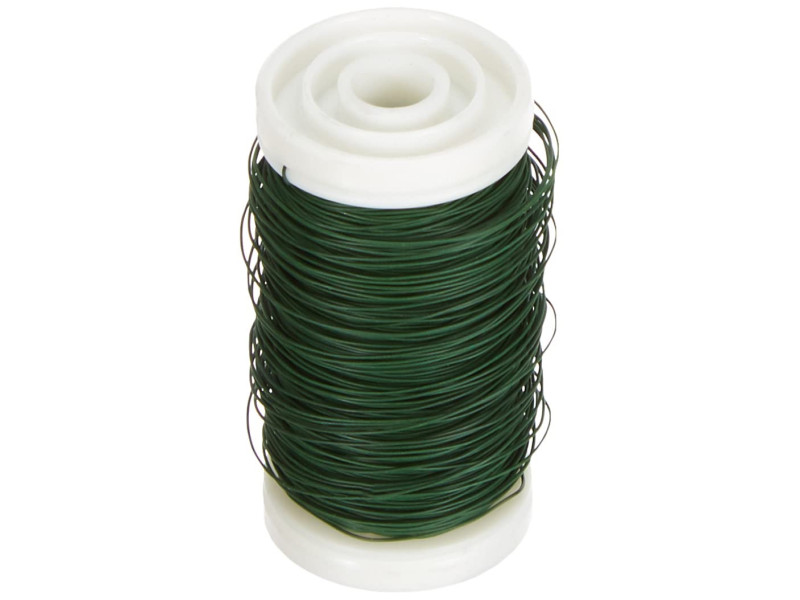 KNORR prandell Fil de fer pour fleurs, 100 g, vert mousse