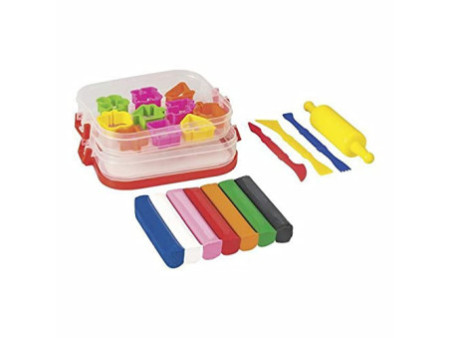 KNORR prandell Boîte de pâte à modeler, 20 pièces