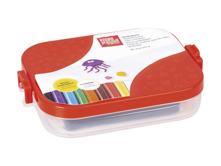 KNORR prandell Boîte scolaire de pâte à modeler, 14 pièces