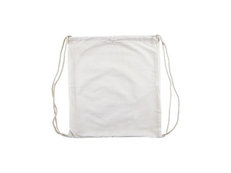 KNORR prandell Sac de sport en coton, 380 x 420 mm, blanc