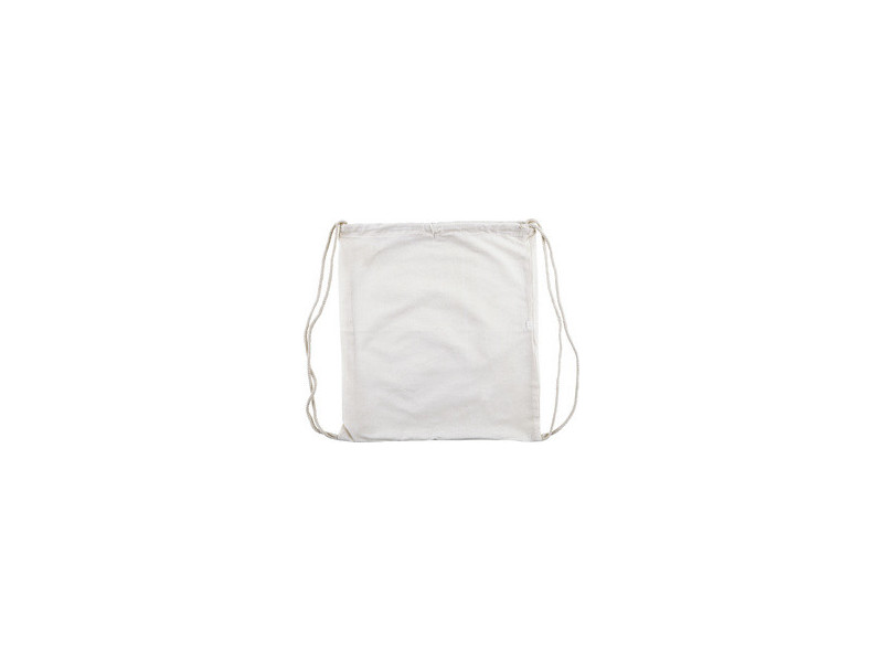 KNORR prandell Sac de sport en coton, 380 x 420 mm, blanc