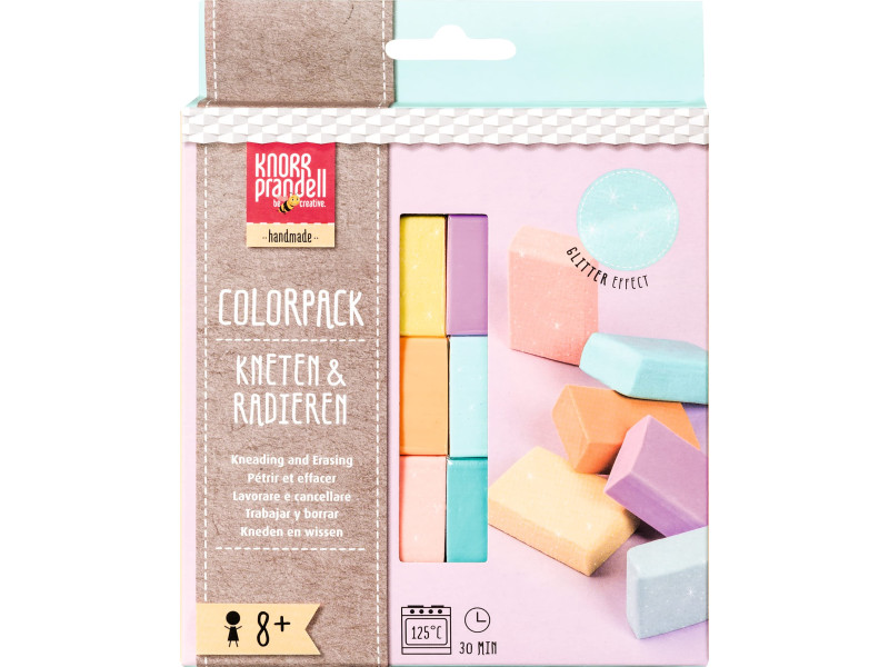 KNORR prandell Kit créatif Modeler & gommer pastel