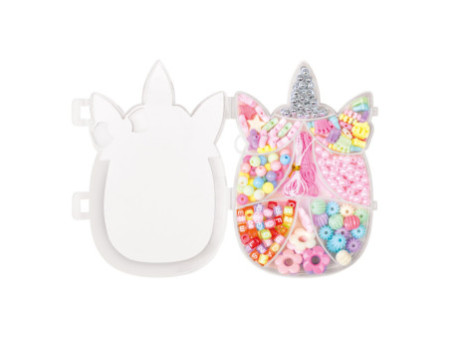 KNORR prandell Mélange de perles / Set bijou 'Licorne', 57 g