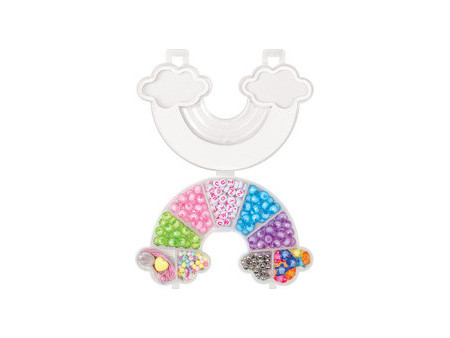 KNORR prandell Mélange de perles / Set bijou 'Arc-en-ciel'