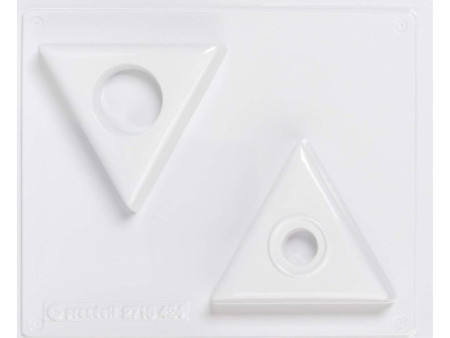 KNORR prandell Moule pour bougeoir, triangles