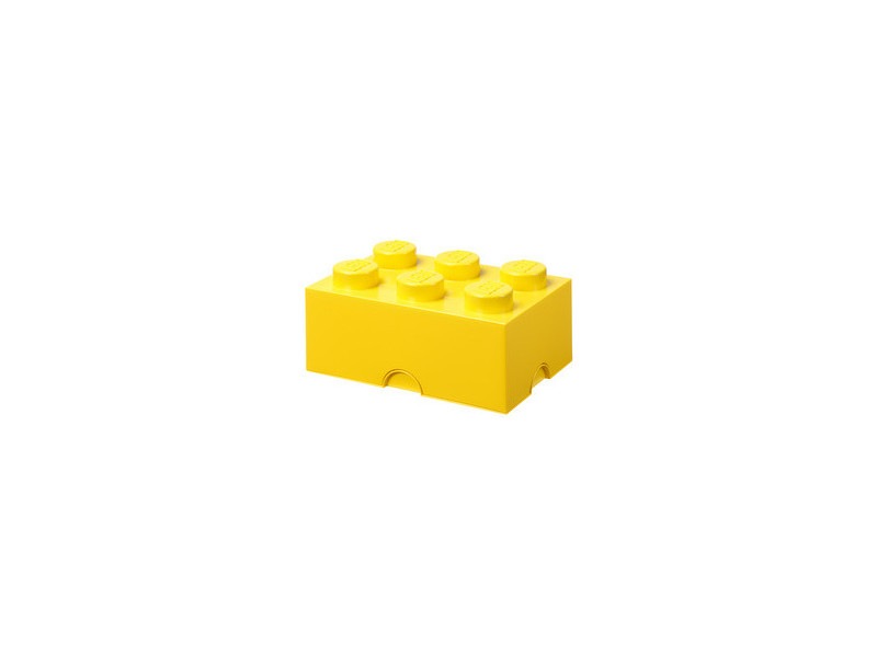 LEGO Brique de rangement STORAGE BRICK 6, 8,47 L, blanc