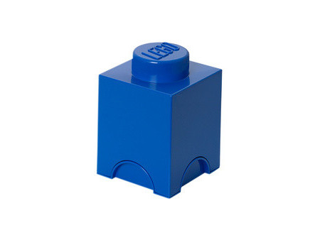 LEGO Brique de rangement STORAGE BRICK 1, 1,2 litre, bleu