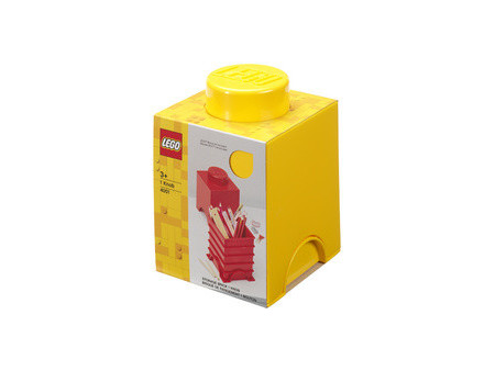 LEGO Brique de rangement STORAGE BRICK 1, 1,2 litre, bleu