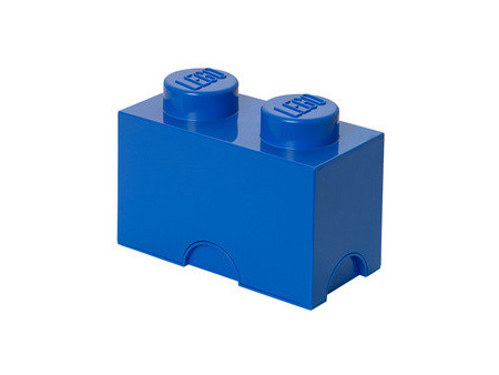 LEGO Brique de rangement STORAGE BRICK 2, 2,6 L, bleu