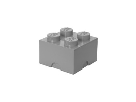LEGO Brique de rangement STORAGE BRICK 4, 5,7 L, noir