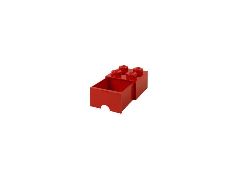 LEGO Brique tiroir STORAGE BRICK DRAWER 4, 1 tiroir, noir