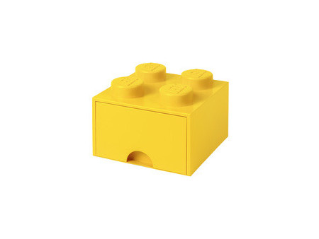 LEGO Brique tiroir STORAGE BRICK DRAWER 4, 1 tiroir, gris