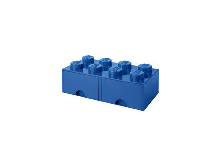 LEGO Brique tiroir STORAGE BRICK DRAWER 8, 2 tiroirs, blanc