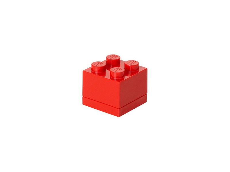 LEGO Boîte à snack MINI BOX 4, 60 ml, rouge